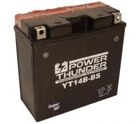 Bateria moto YT14B-BS CT14B-BS con ácido sin mantenimiento Power Thunder