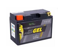 intAct - Bike-Power GEL12-9B-4, CT9B-4, GT9B-4, Batería de moto 12V 8 Ah 170 A (EN), Batería de gel de moto sin mantenimiento con un 30% más de potencia de arranque, para scooters, motos, quads