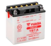 YUASA YUASA Batería YUASA Convencional Sin Acid Pack - YB7-A Batería sin paquete ácido, tamaño 135 mm