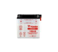 Batería moto Yuasa YB9-B Dry - Fornita secca - 12 V 9 Ah - Dimensiones: 137 x 76 x 140 mm compatible con GILERA Coguar 125