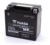 Yuasa Batería YTX14-WC precargada sin mantenimiento para ATV