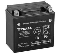 Batería moto Yuasa YTX14L-BS - Sin mantenimiento - 12 V 12 Ah - Dimensiones: 150 x 87 x 147 mm compatible con HARLEY-DAVIDSON XL, XLH Series (Sportster) 883 2004-2011