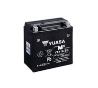 Yuasa Batería YTX16-BS Sellada 12V 14AH Gilera Fuego IE 500 2010–2011