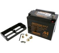 Batería Motobatt 12 V 21 Ah 310 CCA MBTX20UHD para Harley Davidson FXSTB 1340 Softail 1999 1999