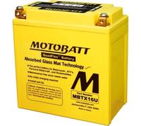 MOTOBATT Batería MBTX16U