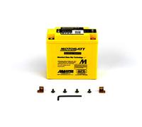 Batería Motobatt Quadflex AGM de MB5.5U, 12 V, 7 Ah.