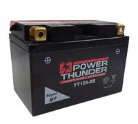 Bateria motocicleta Power Thunder YT12A-BS 12v 10AH medidas 150 x 87 x 105 mms