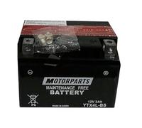 Batería Motorparts Minarelli YTX4L-BS 12V 3AH compatible con Beta Ark AC - 50 CC - 2004-2007 sin mantenimiento completo específico para moto scooter