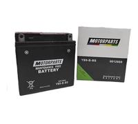 Batería Motorparts YB9-B-BS YB9-B 12 V 9 Ah compatible con Piaggio Liberty 4T EU3 Delivery - TNT 125 4T 08 > 15 sin mantenimiento completo específico moto scooter