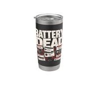 Batería Muerta Otra Vez Con Alertas De Sistema Vaso térmico de acero inoxidable de doble pared