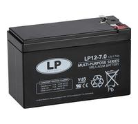 Batería AGM VRLA de la serie LP Serie multiuso LP12-7 (12V 7,0Ah)