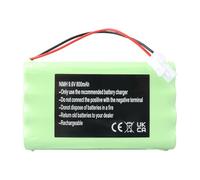 Batería MXJFYY de 9,6 V y 800 mAh 2400720 5008956 5071688 para Somfy M3 HR15/51,motor de puerta de garaje, operador de puerta batiente y Freevia, motores GDK, SGA y SGS, Somfy Elixo 500 3S io/GDK 3000