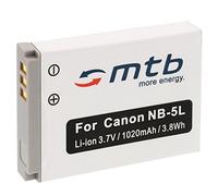 Batería NB-5L para Canon PowerShot SX200 IS, SX210 IS, SX220 HS, SX230 HS (Ver descripción)