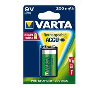 Varta Recargable Ni-MH acumulador, 200 mAh, 9 V, E-Block, HR9V