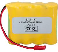 Batería NI-MH 4.8V 2500mAh AA/RC06 x 4
