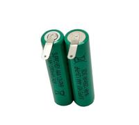 Batería Ni-MH De 2,4 V HSY-AAA0.75-PHP (Compatible con Waterpik 900 Los Cepillos De Dientes Sónicos, Sensonic Plus SR-3000/SR-3000E Y BK-4MCCE)(1 Pack 1200mah x2)