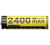 Batería Nitecore NH2400 recargable USB-C Blister AA 2400mAh 1.2V