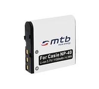 Batería NP-40 para Casio Exilim EX-Z200, Z300, Z400, Z450, Z500, Z600