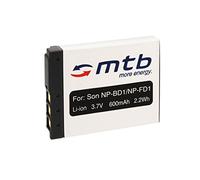Batería NP-BD1 Compatible con Sony Cyber-Shot DSC-G3, T2, T70, T75, T77, T90, T200