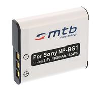 Batería NP-BG1, NP-FG1 Compatible con Sony Cyber-Shot HDR-GW55//DSC-H3, H7, H9, H10, H20... (Ver Lista)