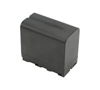 Batería NP F970 de Carga Rápida, Indicador de Batería de Chip Inteligente Batería de Litio de 6600 MAh para Lámpara Fotográfica