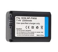 Batería NP FW50 para Cámara Sony A6000 A6500 A6300 A7 A7II A7SII A7S A7S2 A7R A7R2 A7RII A55 A5100 RX10 RX10II, Batería de Repuesto para Cámara Digital, 2200 MAh