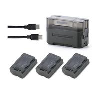 Batería NP-FZ100, Compatible con Sony, For Batería De Cámara, Estación De Carga Portátil, Baterías Recargables, Batería NP-FZ100 NP-FW50(NP-FZ100 Kit 3 B)
