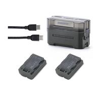 Batería NP-FZ100, Compatible con Sony, For Batería De Cámara, Estación De Carga Portátil, Baterías Recargables, Batería NP-FZ100 NP-FW50(NP-FZ100 Kit 2 B)
