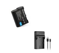 Batería O Cargador Digital De 2800 MAh, Compatible Con Nikon D600 D610 D600E D800 D800E D810 D7000 D7100 D750 V1(2 Battery 1 Charger)