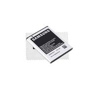 Batería original para EB484659VU para Samsung Xcover (S5690), Galaxy W (i8150), Wave 3 (S8600) con paño de limpieza de pantalla Shlok