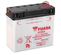 YUASA BATERIA 51913 abierto - sin ácido