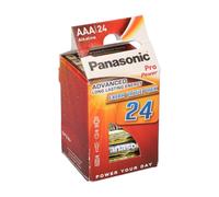 Batería Panasonic AAA Micro Pro Power 1,5V Paquete De 24