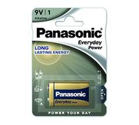 Batería Panasonic Everyday 6LR61EPS / 1BP alimentación alcalina