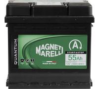 Batería Para Auto Start&Stop QUANTUM ENERGY Magneti Marelli 55AH 12V 500A EN1