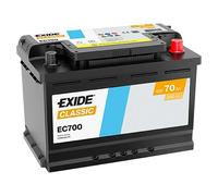Batería para automóvil Exide (70 Ah, 12 V)