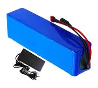 Batería para Bicicleta Eléctrica 36V Y 6Ah con Protección BMS, Batería para Patinete Eléctrico, Paquete De Baterías De Iones De Litio 10S2P para Bicicleta Eléctrica con Cargador T