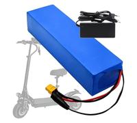 Batería para Bicicleta Eléctrica 48V Y 10Ah con Protección BMS, Batería para Patinete Eléctrico, Batería Recargable De Iones De Litio 13S2P para Bicicleta Eléctrica con Cargador XT90