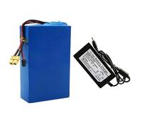 Batería para bicicleta eléctrica de 36 V y 12 Ah, batería de litio de alta potencia 10S2P con cargador, diseñada para motores de bicicleta eléctrica de 0 W a 300 W. 36V 12Ah,XT30+JST