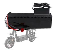 Batería para Bicicleta Eléctrica De 48 V Y 10 Ah, 13S3P, con Protección BMS, Batería para Patinete Eléctrico, Paquete De Baterías Recargables De Iones De Litio con Cargador. XT60