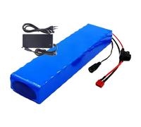 Batería para Bicicleta Eléctrica De 48V Y 50Ah, Batería para Patinete Eléctrico, Paquete De Baterías De Iones De Litio Impermeables 13S2P para Bicicleta Eléctrica con Cargador XT60+SM