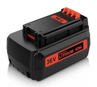 Batería para Black Decker 36V 2.5Ah Catastro de Recambio Compatible para Black Decker batería con indicador LBXR36 LBX2040 BL1336L BL2036L BL2036L BL1336-XJ BL1336L BL2036 BL2036-XJ LST136