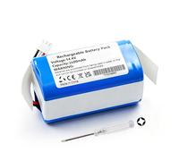 Batería para Bob PetHair Slam/PetHair Vision/Plus WVP58021 Aspiradora | MD-C30B CS-LTR300VX 2600mAh Compatible con Liectroux C30B, C30B 2D, Panda X7, Midea M4, Kitfort KT-545 Vacuum Cleaner