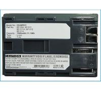 Batería para Canon ZR40, ZR45MC, ZR70MC, ZR80, ZR85, ZR90, DM-MV100X DM-MV100Xi DM-MV30 DM-MV400 DM-MV430 DM-MV450 DM-MVX1i EOS 10D 150 0mAh mAh