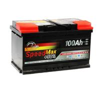 Batería para coche SPEED MAX L4100 100 Ah 850 A 12 V = Fiamm 100 Ah DX+ Lista para usar