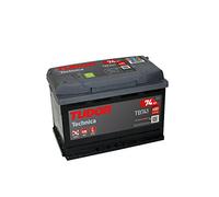 Batería para coche Tudor Exide Technica 74Ah, 12V. Dimensiones: 278 x 175 x 190. Borne izquierda.