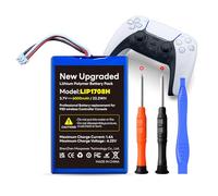 Batería para controlador PS5, batería de 6000 mAh, batería de iones de litio de repuesto para PS5, Playstation 5, controlador inalámbrico DualSense