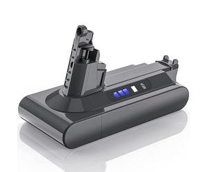 Batería para Dyson V10 SV12, LONGFIT 6500mAh Batería compatible con Dyson Cyclone V10 Animal V10 Absolute V10 Fluffy V10 Motorhead V10 Total Clean Aspirador