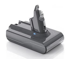 Batería para Dyson V6 DC62, LONGFIT Batería de Repuesto Li-ion 6500mAh para Dyson V6 Animal Trigger Fluffy Motorhead Absolute, DC58 DC59 DC61 DC62 DC72 DC74 SV03 SV05 SV06 SV07 SV09