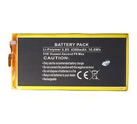 Batería para Huawei Ascend P8 MAX, polímero de Litio, 3,8 V, 4360 mAh, 16,6 WH, sin Herramientas
