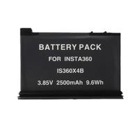 Batería para Insta360 X4 2500mAh recargable de alta capacidad para cámara de acción larga duración